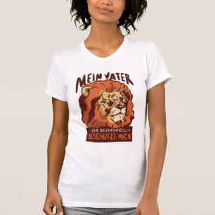Camiseta Citação Alemã do Leão