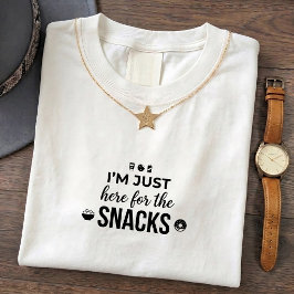 Camiseta Citação Apaixonado por Lanche