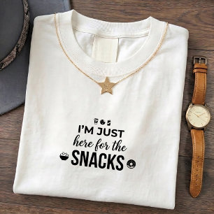 Camiseta Citação Apaixonado por Lanche
