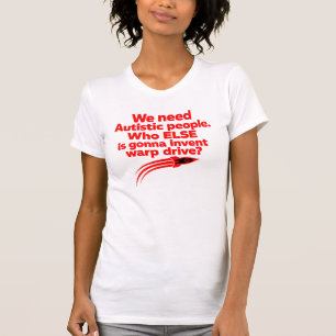 Camiseta Citação Autismo Star Trek