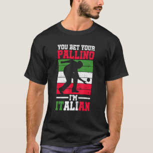 Camiseta Citação Bocci Bocce Para Um Jogador Bocci Ball