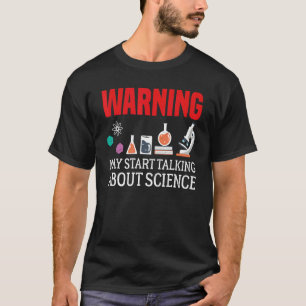 Camiseta Citação Ciência I Love Science