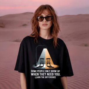 Camiseta Citação Conheça a Diferença Saúde Mental