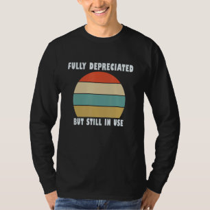 Camiseta Citação Contabilística Engraçada Totalmente Deprec