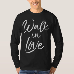 Camiseta Citação Cristã Bonita para Mulheres Faith Dizendo