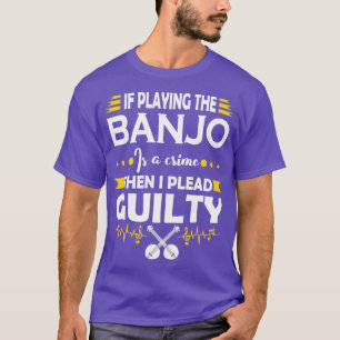 Camiseta Citação Culpada do Jogador do Banjo
