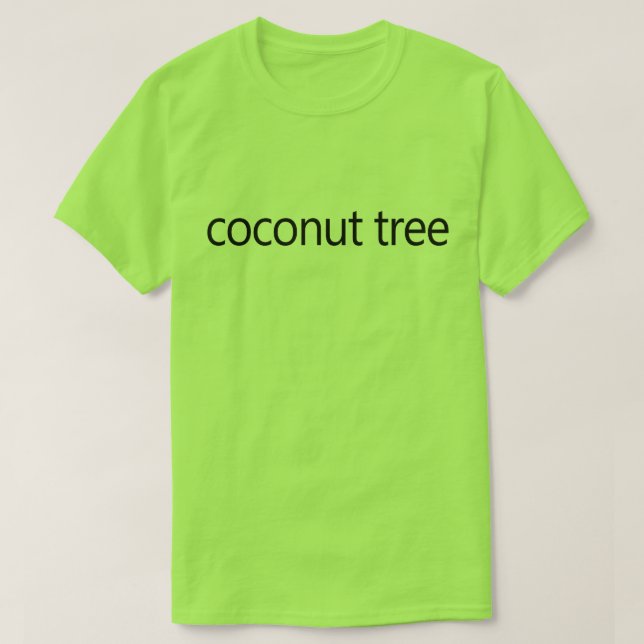Camiseta Citação da Árvore de Coco Kamala Harris 2024 (Frente do Design)