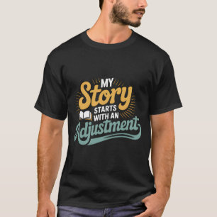 Camiseta Citação da coluna de motivação do estudante quirop