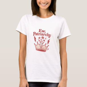 Camiseta Citação da Coroa Feminista Negrito Patria