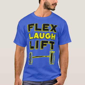 Camiseta Citação da família Fle Laugh Lift