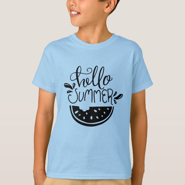Camiseta Citação da Fruta de Verão (Frente)