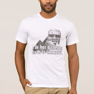 Camiseta Citação da grandeza afrocentrica