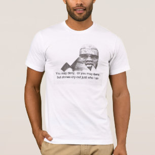Camiseta Citação da grandeza afrocentrica