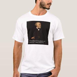 Camiseta Citação da maternidade famosa de Robert Browning