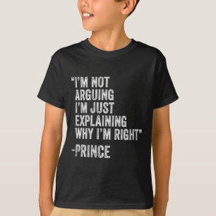 Camiseta Citação da Princesa Feminina Aniversário Divertido