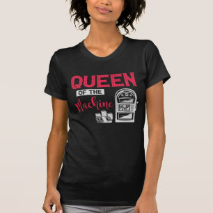 Camiseta Citação da Rainha do Jogo da Rainha do Jogo