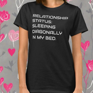 Camiseta Citação da relação humorística do Dia do namorados