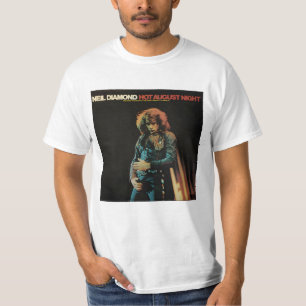 Camiseta citação das noites de agosto quente