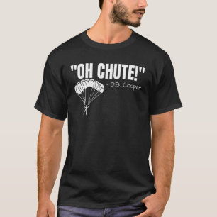 Camiseta Citação Db Cooper Lenda Urbana Paracaidismo  1