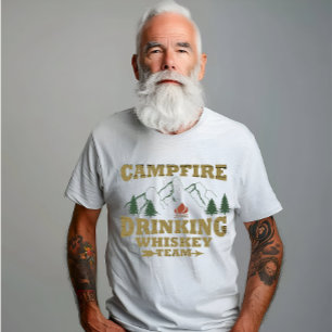 Camiseta Citação de acampamento, ditado engraçado de campis