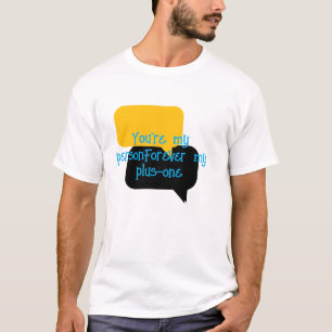 Camiseta - Citação de Alma Gêmea Romântica