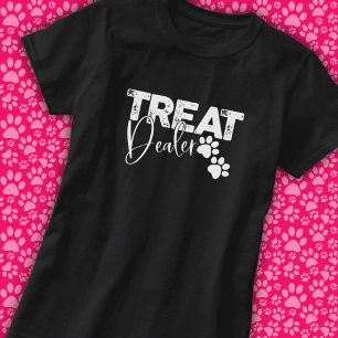 Camiseta Citação de Amante de Cachorro Vendedor de Petiscos