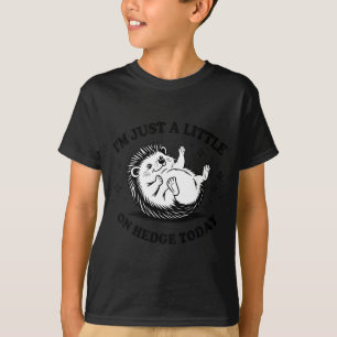 Camiseta Citação de Amor por Ouriço Trocadilho Estou Só Um