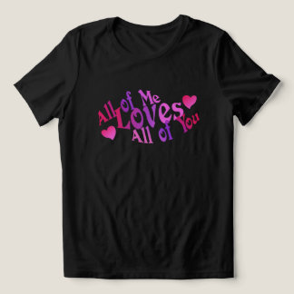 Camiseta Citação de Amor Presente de Dia dos Namor
