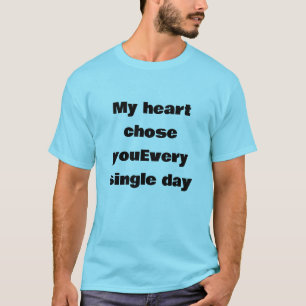 Camiseta Citação de Amor Romântico - Co