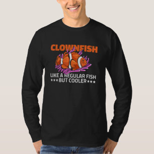 Camiseta Citação de Anêmona de Peixe-Palhaço para um Peixe-
