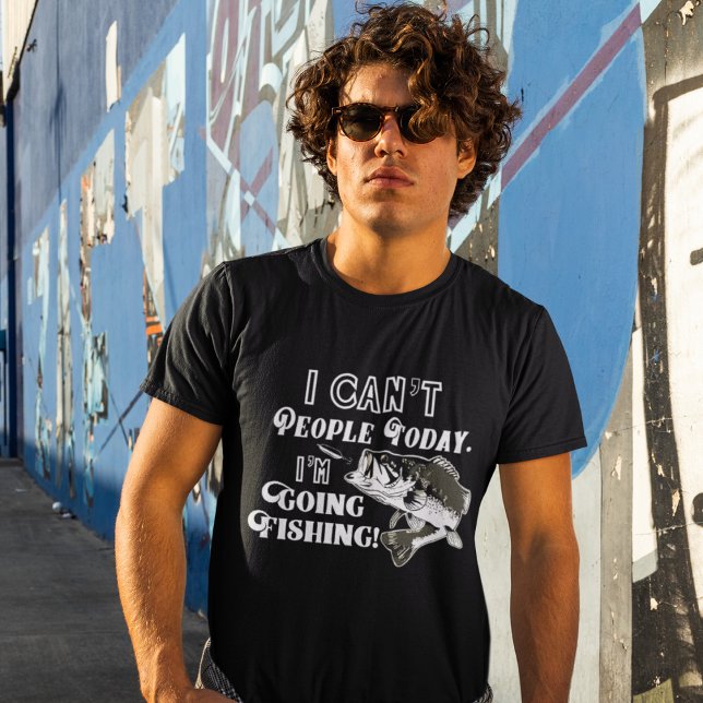 Camiseta Citação de Anglas do Esporte de Pesca Funny Bass E (Criador carregado)