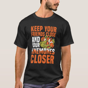 Camiseta Citação de Animal Marinho Peixe-Palhaço para um Do