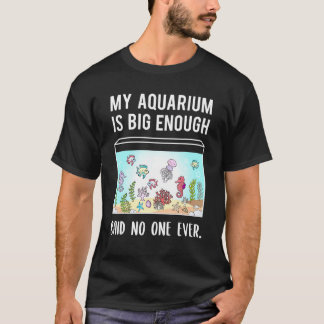 Camiseta Citação de Aquário Aquarista Aquascaping Aquário