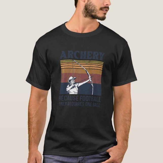 Camiseta Citação De arco Para Um Arco Archer (Frente)