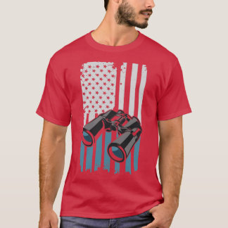 Camiseta Citação de Aves para um Pássaro Patriótico