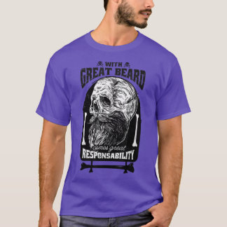 Camiseta Citação de barba engraçada