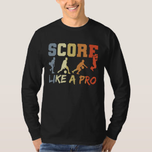 Camiseta Citação de Basquete Olhar Vintage Treinador de Bas