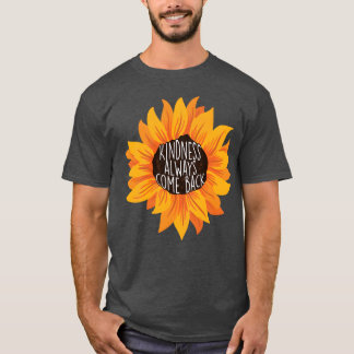Camiseta Citação de Bondade para uma Humanidade de Afirmaçã