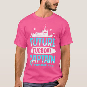 Camiseta Citação de Capitão de Rebocador para um Futuro Reb