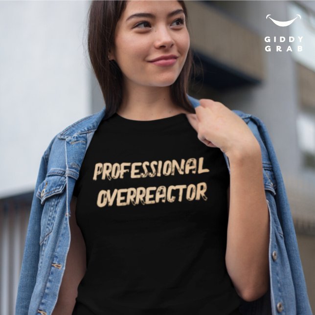 Camiseta Citação de Caracteres Funny do Superreator Profiss (Criador carregado)