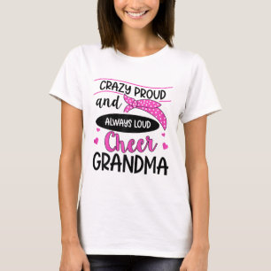 Camiseta Citação de Cheerleading para uma Avó de Cheer _1