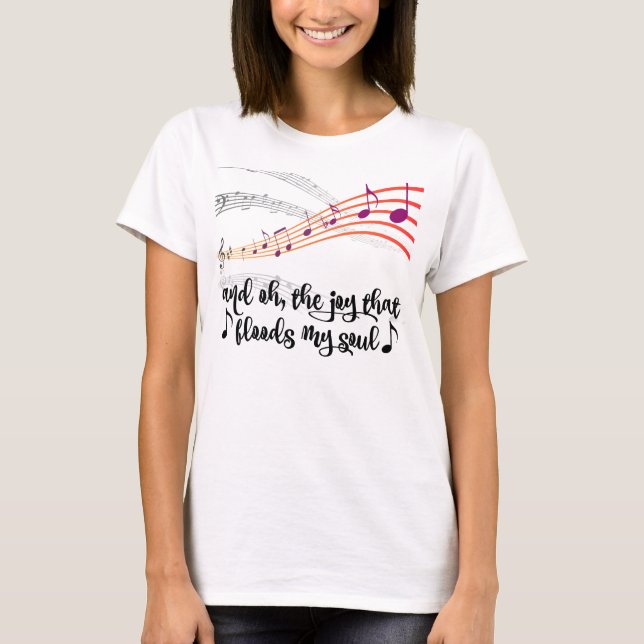 Camiseta Citação de Christian Hymn (Frente)