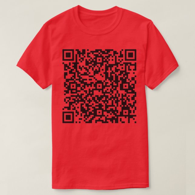 Camiseta Citação de Cód. QR Progresso tecnológico (Frente do Design)