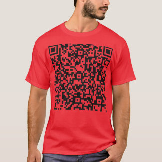 Camiseta Citação de Cód. QR Progresso tecnológico