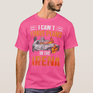 Camiseta Citação de Demolição de Carros para uma Demolir De