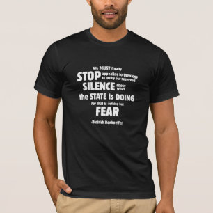 Camiseta Citação de Dietrich Bonhoeffer