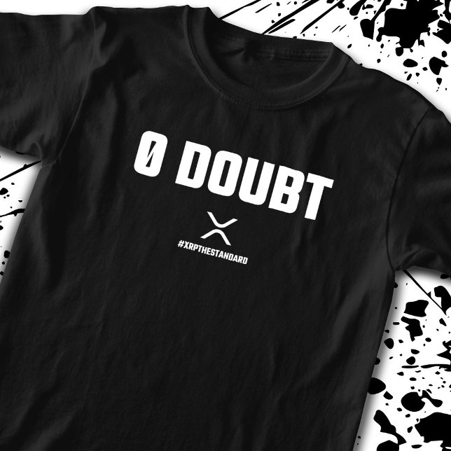 Camiseta Citação de Dúvidas do Crypto Crypto Memory 0 do XR (Criador carregado)