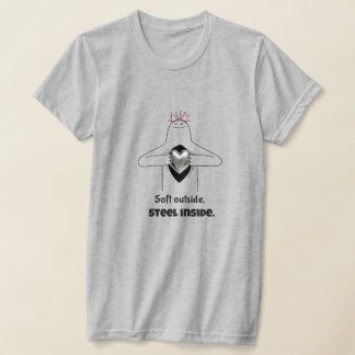 Camiseta Citação de Empoderamento de Mulher Forte | Força F