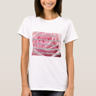 Camiseta Citação de Encorajamento Positivo da Bravery Empat