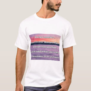 Camiseta Citação de Encorajamento Positivo da Bravery Empat